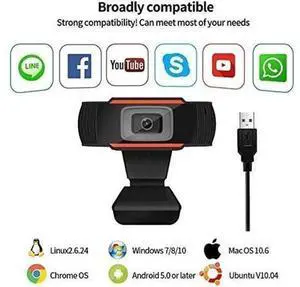 Webcam Webdaraz 1080P HD Autofocus with Stereo Microphone, USB Plug & Play Web Camera for PC/Laptop, Online Classes, Video Calls, Skype, Zoom W01 Webcam Webdaraz 1080P HD Autofocus with Stereo Microphone, USB Plug & Play Web Camera for PC/Laptop, Online Classes, Video Calls, Skype, Zoom W01