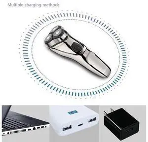 Electric Razor for Men Shaver Mens for Shaving with Pop-up Trimmer Electric Rotary Shavers for Men Wet & Dry Cordless Waterproof USB Rechargeable Electric Razor for Men Shaver Mens for Shaving with Pop-up Trimmer Electric Rotary Shavers for Men Wet & Dry Cordless Waterproof USB Rechargeable