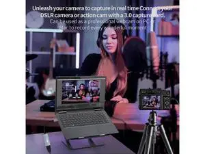 Papeaso Video Capture Card, HDMI to USB C 3.0 Capture Card, 1080P 60FPS Video Capture Device, for Streaming, Teaching,Gaming, Video conferencing or Live Broadcasting Papeaso Video Capture Card, HDMI to USB C 3.0 Capture Card, 1080P 60FPS Video Capture Device, for Streaming, Teaching,Gaming, Video conferencing or Live Broadcasting