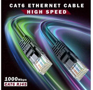 Maximm Cat 6 Ethernet Cable 3 Ft, 100% Pure Copper, Cat6 Cable (10 Pack) LAN Cable, Internet Cable, Patch Cable and Network Cable - UTP (Black) 3 Feet Maximm Cat 6 Ethernet Cable 3 Ft, 100% Pure Copper, Cat6 Cable (10 Pack) LAN Cable, Internet Cable, Patch Cable and Network Cable - UTP (Black) 3 Feet