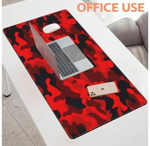 NIYLYNSYN Camouflage Print Gaming Mouse Pad,Large Non-Slip Thick Stitched Edge Mouse Mat for Home Office Gaming Keyboard Desk Pad (35.4 x 15.7 Inches) NIYLYNSYN Camouflage Print Gaming Mouse Pad,Large Non-Slip Thick Stitched Edge Mouse Mat for Home Office Gaming Keyboard Desk Pad (35.4 x 15.7 Inches)