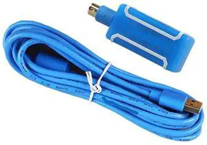 DPALGKVTZ USB-AFC8503/8513 MINI Programming Cable Adapter Removable Gold-Plated Interface for FP0 FP2 FP-X Series DPALGKVTZ USB-AFC8503/8513 MINI Programming Cable Adapter Removable Gold-Plated Interface for FP0 FP2 FP-X Series