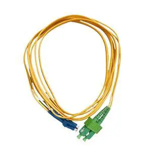 Single-Mode Duplex Fiber Optic Patch Cable LC/UPC-SC/APC 2.0mm(LC UPC SC APC 5M) Single-Mode Duplex Fiber Optic Patch Cable LC/UPC-SC/APC 2.0mm(LC UPC SC APC 5M)