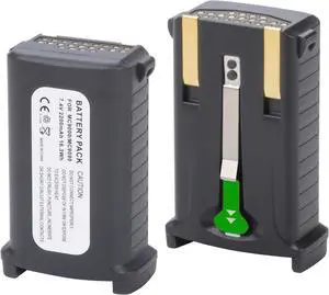 2Pack Battery for Symbol MC9000 MC9010 MC9050 MC9060 MC909 MC9090 MC9097 MC9190 Series Mobile Computer, Part Number BRTY-MC90SAB00-01 BTRY-MC90GKAB0E-10 Barcode Scanner Battery Replacement 2200mAh 2Pack Battery for Symbol MC9000 MC9010 MC9050 MC9060 MC909 MC9090 MC9097 MC9190 Series Mobile Computer, Part Number BRTY-MC90SAB00-01 BTRY-MC90GKAB0E-10 Barcode Scanner Battery Replacement 2200mAh