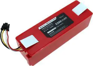 5200mAh/14.4V BRR-2P4S-5200D Replacement Battery for Xm Roborock S50, S51, S55, S6, T4, T60, T61RR, T65, T70, T71RR Li-ion 5200mAh/14.4V BRR-2P4S-5200D Replacement Battery for Xm Roborock S50, S51, S55, S6, T4, T60, T61RR, T65, T70, T71RR Li-ion