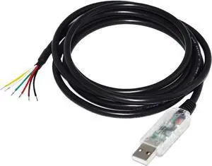 Fit FotrFTDI FT232RL USB to RS485 6 CORE 6P WE Converter Serial Communication Cable Compatible USB-RS485-WE-1800-BT GND Data A+ B- 120R (Color : Transparent USB Case, Size : 8M) Fit FotrFTDI FT232RL USB to RS485 6 CORE 6P WE Converter Serial Communication Cable Compatible USB-RS485-WE-1800-BT GND Data A+ B- 120R (Color : Transparent USB Case, Size : 8M)
