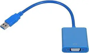 USB 3 0 to V/GA Adapter Cable for M>oni>tor Converter Extension Graphics Card Interface Computer Peripherals Cables Adapters USB 3 0 to V/GA Adapter Cable for M>oni>tor Converter Extension Graphics Card Interface Computer Peripherals Cables Adapters