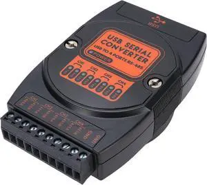 Walfront Industrial Grade Digital Isolated Converter USB to 4 Way 485 Data Isolator with Protect for Industrial Applications Grade 485 USB Adapter Walfront Industrial Grade Digital Isolated Converter USB to 4 Way 485 Data Isolator with Protect for Industrial Applications Grade 485 USB Adapter