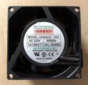 for UF80A23 BTH AC230V 14/12W 8CM Cooling Fan for UF80A23 BTH AC230V 14/12W 8CM Cooling Fan