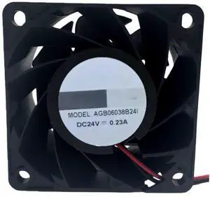 for AGB06038B24L DC24V 0.23A 60MM 2-Wire Fan - High 6038 for Electronics and for AGB06038B24L DC24V 0.23A 60MM 2-Wire Fan - High 6038 for Electronics and