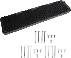 480mm 18 Tube Computer Water Cooling Radiator G1/4 Female Thread Heat Dissipation for Computer PC CPU Water Cool 480mm 18 Tube Computer Water Cooling Radiator G1/4 Female Thread Heat Dissipation for Computer PC CPU Water Cool