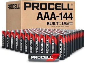 PROCELL AAA Alkaline Batteries, 1.5V Professional Batteries, 144-Count Bulk PROCELL AAA Alkaline Batteries, 1.5V Professional Batteries, 144-Count Bulk