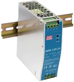 MEAN WELL MW NDR-120-48 48V 2.5A DIN Rail Power Supplies MEAN WELL MW NDR-120-48 48V 2.5A DIN Rail Power Supplies