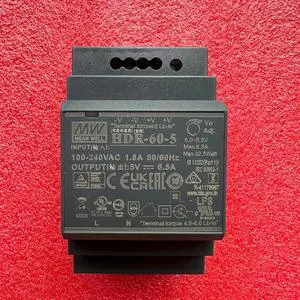 Mean Well HDR-60-48 60W DIN R Ultra Slim Step Shape ail HDR-60 48V/1.25A Mean Well HDR-60-48 60W DIN R Ultra Slim Step Shape ail HDR-60 48V/1.25A