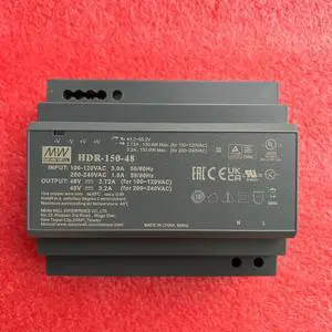 Mean Well HDR-150-24 24V Ultra Slim Step Shape DIN Rail HDR-150 Mean Well HDR-150-24 24V Ultra Slim Step Shape DIN Rail HDR-150