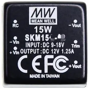 Mean Well SKM 15W 5V 3000mA Power Supply Converter SKM15A-05 DC-DC Voltage Stabilized Single Output Switching Power Supply Driver Transformer Mean Well SKM 15W 5V 3000mA Power Supply Converter SKM15A-05 DC-DC Voltage Stabilized Single Output Switching Power Supply Driver Transformer