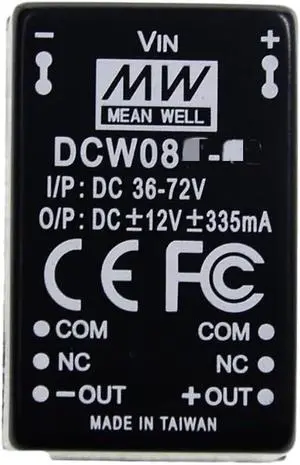 Mean Well DCW 8W Power Supply Converter DCW08A-05 DC-DC Voltage Stabilized Mean Well DCW 8W Power Supply Converter DCW08A-05 DC-DC Voltage Stabilized