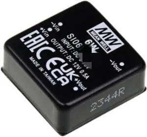 Mean Well Power Supply Converter SI06W8-09 6W Mean Well Power Supply Converter SI06W8-09 6W