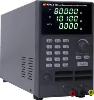 MATRIX Wide Range Programmable DC Power Supply WPS300S-80-10, 80V 10A 300W Adjustable Power Supply with 1mV/0.1mA Resolution and USB, Bench Power Supply Variable with List Output and 9 Groups Storage MATRIX Wide Range Programmable DC Power Supply WPS300S-80-10, 80V 10A 300W Adjustable Power Supply with 1mV/0.1mA Resolution and USB, Bench Power Supply Variable with List Output and 9 Groups Storage