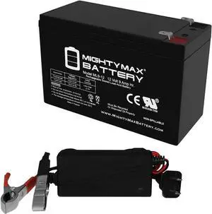 Mighty Max Battery 12V 9AH Battery Replaces Opti-UPS PS2200B, VS375C + 12V 1Amp Charger Mighty Max Battery 12V 9AH Battery Replaces Opti-UPS PS2200B, VS375C + 12V 1Amp Charger