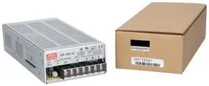 Mean Well SP-150-15 Power Supply, Single Output, 15 Volt, 10 Amp, 150 Watt, 7.0" L x 3.9" W x 2.0" H, Silver Mean Well SP-150-15 Power Supply, Single Output, 15 Volt, 10 Amp, 150 Watt, 7.0" L x 3.9" W x 2.0" H, Silver