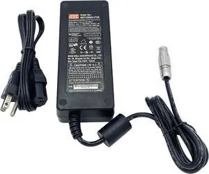 Mean Well GST120A24-P1M AC Adapter 2-Pin 24V 5A 120W GST120A24 Power Supply Cord Mean Well GST120A24-P1M AC Adapter 2-Pin 24V 5A 120W GST120A24 Power Supply Cord