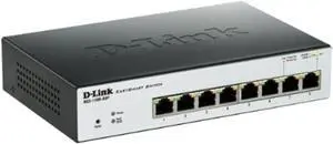 D-Link Business DGS-1100-08P Easy Smart 8 Pt PoE Gig Switch D-Link Business DGS-1100-08P Easy Smart 8 Pt PoE Gig Switch