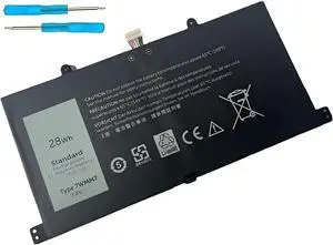 7WMM7 Tablet CFC6C Laptop Battery,Compatible for Venue 11 Pro Keyboard Dock D1R74 7WMM7 7.4V 28WH. 7WMM7 Tablet CFC6C Laptop Battery,Compatible for Venue 11 Pro Keyboard Dock D1R74 7WMM7 7.4V 28WH.