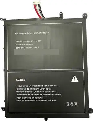 HW-34154184 34154184P 7.6V 5000mAh Laptop Battery,Compatible for Chuwi Aerobook G139 CWI547 Tablet. HW-34154184 34154184P 7.6V 5000mAh Laptop Battery,Compatible for Chuwi Aerobook G139 CWI547 Tablet.