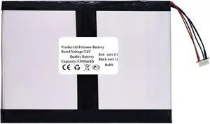Compatible for Thomson,XT17 Laptop, 7.6V 5500mAh Battery Without Frame Replacement Compatible for Thomson,XT17 Laptop, 7.6V 5500mAh Battery Without Frame Replacement