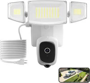 iMaihom 2K Floodlight Camera with Plug-in Power Cable, 3000LM Security Outdoor Cam with Motion-Activated, Color Night Vision, 2-Way Audio, Siren, 24/7 Recording, IP65, 5G/2.4G WiFi, Works with Alexa iMaihom 2K Floodlight Camera with Plug-in Power Cable, 3000LM Security Outdoor Cam with Motion-Activated, Color Night Vision, 2-Way Audio, Siren, 24/7 Recording, IP65, 5G/2.4G WiFi, Works with Alexa