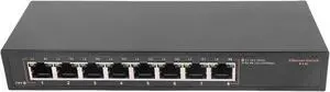Hilitand 8 Port Multi Gigabit Ethernet Switch with 40 Gbps Switching Capacity 2.5G NAS for Gaming PCs, Workstations, Smart Homes (US Plug 100240V) Hilitand 8 Port Multi Gigabit Ethernet Switch with 40 Gbps Switching Capacity 2.5G NAS for Gaming PCs, Workstations, Smart Homes (US Plug 100240V)