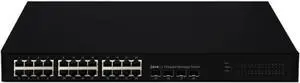 Business Ethernet switches L2 Managed Ethernet Switch: 24x10/100/1000M RJ45 Ports + 4x1G SFP Ports(Nom-POE Switch) Business Ethernet switches L2 Managed Ethernet Switch: 24x10/100/1000M RJ45 Ports + 4x1G SFP Ports(Nom-POE Switch)