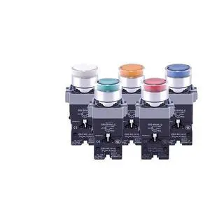 XB2BW33B1C Metal Button 22mm Green with Light self-Reset 24v Control Button Switch(XB2BW34B2C 1NC ACDC24V Red) XB2BW33B1C Metal Button 22mm Green with Light self-Reset 24v Control Button Switch(XB2BW34B2C 1NC ACDC24V Red)