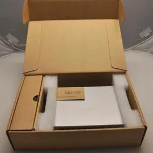 MS120-8-HW Cloud Managed Switch - 8X Gigabit Ports, 2X SFP Uplinks - Fanless, Desktop - (New Sealed) MS120-8-HW Cloud Managed Switch - 8X Gigabit Ports, 2X SFP Uplinks - Fanless, Desktop - (New Sealed)