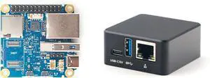 FriendlyElec NanoPi NEO3 Plus Mini Router OpenWRT, 1GB/2GB LPDDR4 RAM, Rockchip RK3528A SoC, Gigabit Ethernet, USB 3.0, eMMC Module Slot, FriendlyWrt/Linux OS (with Case,1+0GB,Standard) FriendlyElec NanoPi NEO3 Plus Mini Router OpenWRT, 1GB/2GB LPDDR4 RAM, Rockchip RK3528A SoC, Gigabit Ethernet, USB 3.0, eMMC Module Slot, FriendlyWrt/Linux OS (with Case,1+0GB,Standard)