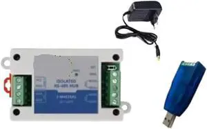 Two Master One/Multiple Slave RS485 Repeater Cache Optoelectronic Isolation Modbus Dual Master Hub Two Master One/Multiple Slave RS485 Repeater Cache Optoelectronic Isolation Modbus Dual Master Hub