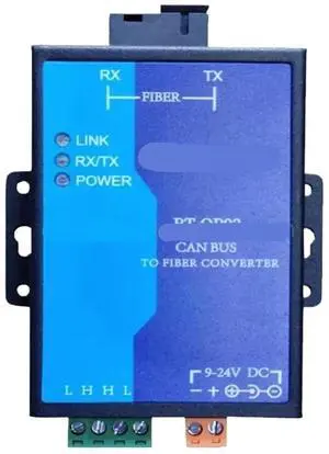 2 Channels CAN Bus to Fiber Optic Converter Repeater 500Kbps, Customizedd Singlemode Multimode SC/FC/ST 2 Channels CAN Bus to Fiber Optic Converter Repeater 500Kbps, Customizedd Singlemode Multimode SC/FC/ST
