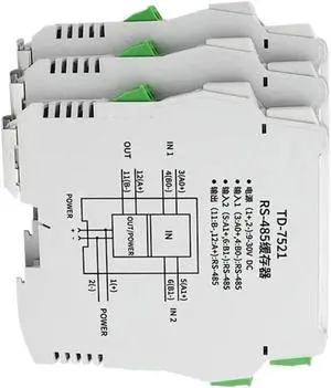 485 Repeater RS485 Collecting Line Sharing Device 485 Splitter 1 in 2 Out Industrial Grade Photoelectric Isolation 2 Channels 24Vdc Power 485 Repeater RS485 Collecting Line Sharing Device 485 Splitter 1 in 2 Out Industrial Grade Photoelectric Isolation 2 Channels 24Vdc Power