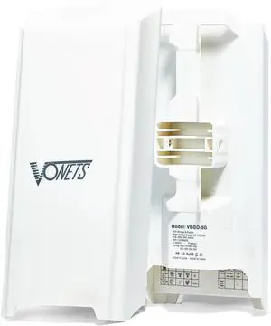 VONETS VBGO-5G Point to Point Wireless Bridge, 5.8GHz 1800Mbps Outdoor WiFi Extender Kit, Pre-Paired Plug & Play, 2 Gigabit Ports, IP65 Weatherproof, Long Range 2KM for Security Camera Network VONETS VBGO-5G Point to Point Wireless Bridge, 5.8GHz 1800Mbps Outdoor WiFi Extender Kit, Pre-Paired Plug & Play, 2 Gigabit Ports, IP65 Weatherproof, Long Range 2KM for Security Camera Network