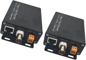 2000M Ethernet Over Coaxial Extender for 100Mbps Long Distance Networking Coaxials Cable Extender 2000M Ethernet Over Coaxial Extender for 100Mbps Long Distance Networking Coaxials Cable Extender