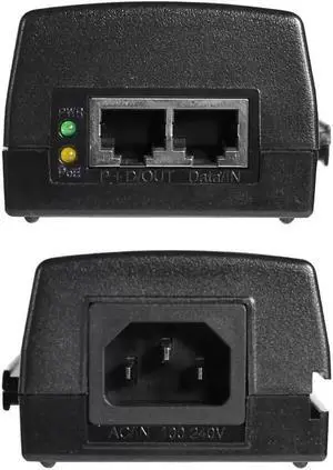 PSE802G 2.5G Gigabit PoE Injector IEEE 802.3at Standard 48V 30W Power Over Ethernet Adapter 1-Piece Pack with US Plug AC Cable for Wireless AP Security IP Camera PSE802G 2.5G Gigabit PoE Injector IEEE 802.3at Standard 48V 30W Power Over Ethernet Adapter 1-Piece Pack with US Plug AC Cable for Wireless AP Security IP Camera