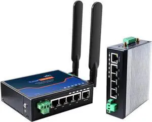 USR-W650 Industrial Wireless Client High-Speed Networking 5 Gigabit Ethernet Ports WiFi Roaming, Edge Computing, CAN FD Gateway USR-W650 Industrial Wireless Client High-Speed Networking 5 Gigabit Ethernet Ports WiFi Roaming, Edge Computing, CAN FD Gateway