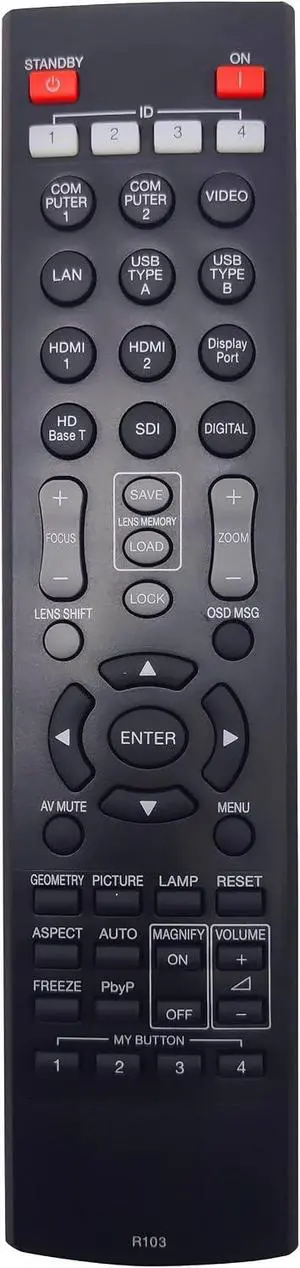 HL02805 Projector Remote Control for Hitachi CP-WU8600, CP-WU8700, CP-WX8650, CP-WX8750, CP-X8800 HL02805 Projector Remote Control for Hitachi CP-WU8600, CP-WU8700, CP-WX8650, CP-WX8750, CP-X8800