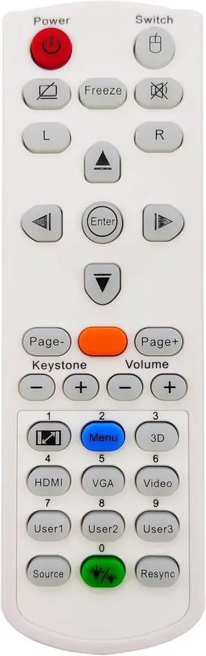 BR-5011L Projector Remote Control for Optoma EH460ST, EH465, EH470, GT5600, W460, W461, WU465, WU470, X460, ZH507 BR-5011L Projector Remote Control for Optoma EH460ST, EH465, EH470, GT5600, W460, W461, WU465, WU470, X460, ZH507