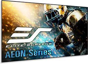 Elite Screens Aeon CineGrey 3D, 100" Fixed Frame CLR/ALR Projector Screen 16:9, Standard Throw Projection, Edge Free Ceiling & Ambient Light Rejecting, Wall-Mounted, for Movie Home Theater, AR100DHD3 Elite Screens Aeon CineGrey 3D, 100" Fixed Frame CLR/ALR Projector Screen 16:9, Standard Throw Projection, Edge Free Ceiling & Ambient Light Rejecting, Wall-Mounted, for Movie Home Theater, AR100DHD3