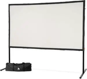 Solo Stove Vista Outdoor Projector Screen with Stand, Height: 76.25 in Width: 90.15 in, Screen Height: 49 in, Weight: 15.65 lbs, Materials: 600D Oxford, 210D Oxford, Aluminum, Plastic Solo Stove Vista Outdoor Projector Screen with Stand, Height: 76.25 in Width: 90.15 in, Screen Height: 49 in, Weight: 15.65 lbs, Materials: 600D Oxford, 210D Oxford, Aluminum, Plastic