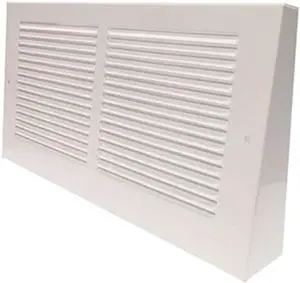 Imperial RG0318 30 x 6 2-Inch Projection Baseboard Return Grill, White Imperial RG0318 30 x 6 2-Inch Projection Baseboard Return Grill, White