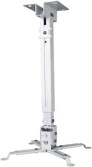 Universal Projector Ceiling Mount Bracket Fits Flat Or Sloped Ceiling for W/43-65cm Extendable Length for LCD/DLP Projec Projector Mount Bracket Universal Projector Ceiling Mount Bracket Fits Flat Or Sloped Ceiling for W/43-65cm Extendable Length for LCD/DLP Projec Projector Mount Bracket