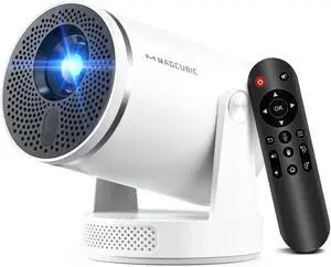 Mini Projector with Wifi 6 and Bluetooth 5.4, Smart Portable Projector 4K Support, Android 14 & 400 ANSI, Auto Focus & Keystone, 1080P Small Proyector Magcubic HY320Pro for Bedroom, Movie, Outdoor Mini Projector with Wifi 6 and Bluetooth 5.4, Smart Portable Projector 4K Support, Android 14 & 400 ANSI, Auto Focus & Keystone, 1080P Small Proyector Magcubic HY320Pro for Bedroom, Movie, Outdoor